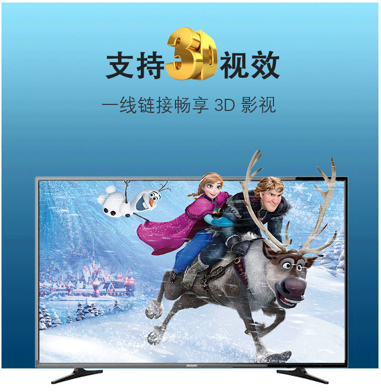 HDMI video cable 1.4/1080 p with shielding support 3D TV set-top box high definition data hdmi14 + 1 cable