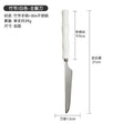 Carefully selected bamboo bead handle stainless steel knife, fork and spoon, western food steak knife, fruit fork, creative tableware suit wholesale