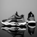 Men's shoes 2025 new spring collection: anti-slip, height-increasing, soft-soled casual running sneakers for teenagers and middle school boys - trendy footwear