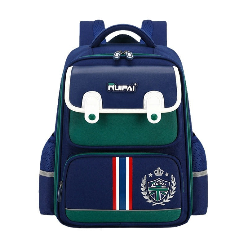 Rui brand primary school schoolbags for grades 3 to 6, lightweight and large-capacity water-proof boys and girls children's backpacks wholesale
