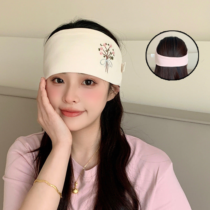 Postpartum headband - no more headaches! cotton head wrap for new moms with bigger heads after childbirth - windproof, stylish, and perfect for going out