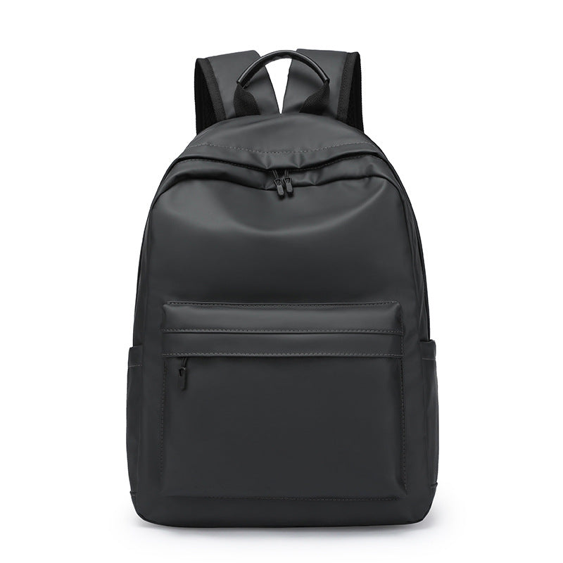 New Fashion Trend Backpack Black College Student School Bag Casual Large Capacity Men's Travel Computer Backpack