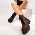 Fashionexportplus size thick heel round toe short boots women's suede manufacturer spot fall and winter women's boots