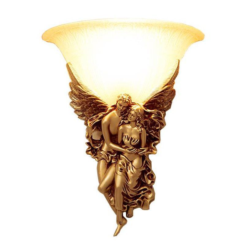 Vienna retro european style wall sconce - angel wing wall lamp - european style wall light