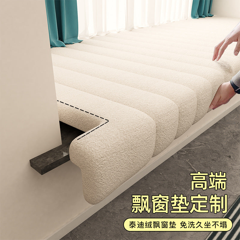 Window sill transformation bay window mat window sill mat light luxury high-end  new style popular balcony mat classy special-shaped cushion