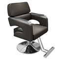 Influencer-approved barber chair, salon chair, hairdressing chair - professional, minimalist design for hair cutting, perming, and coloring