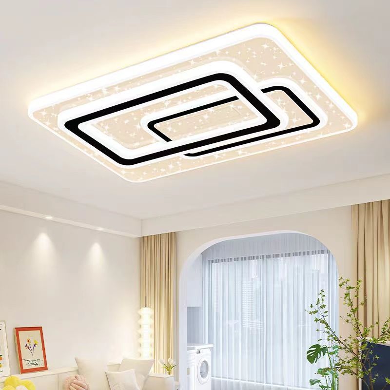2025 new simple modern atmosphere led living room main light full of stars master bedroom dining room light whole house lighting