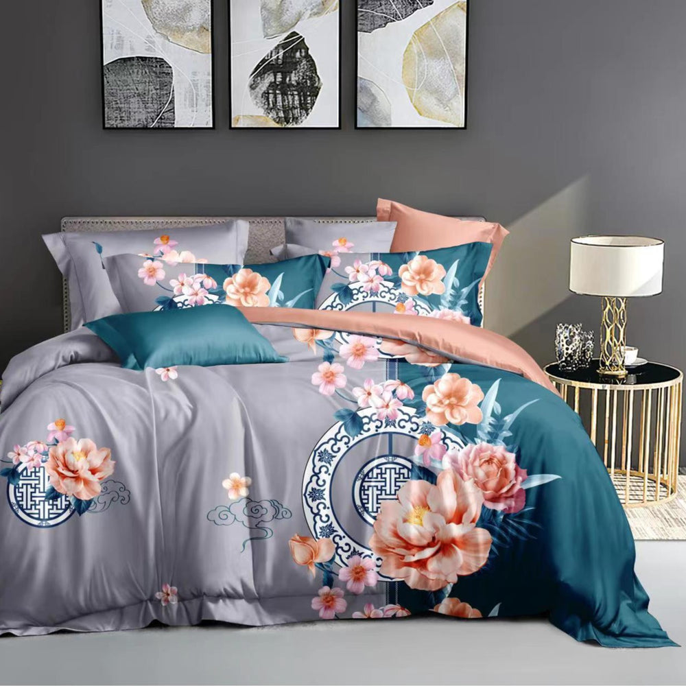 Korean style lace duvet cover, king size 220*240cm, princess duvet cover, student dorm single duvet cover, cartoon wedding bedding