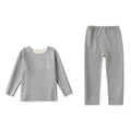 Kids silk cashmere boneless autumn clothes and long johns boys and girls home clothes baby heattechintimatessuit type a wholesale