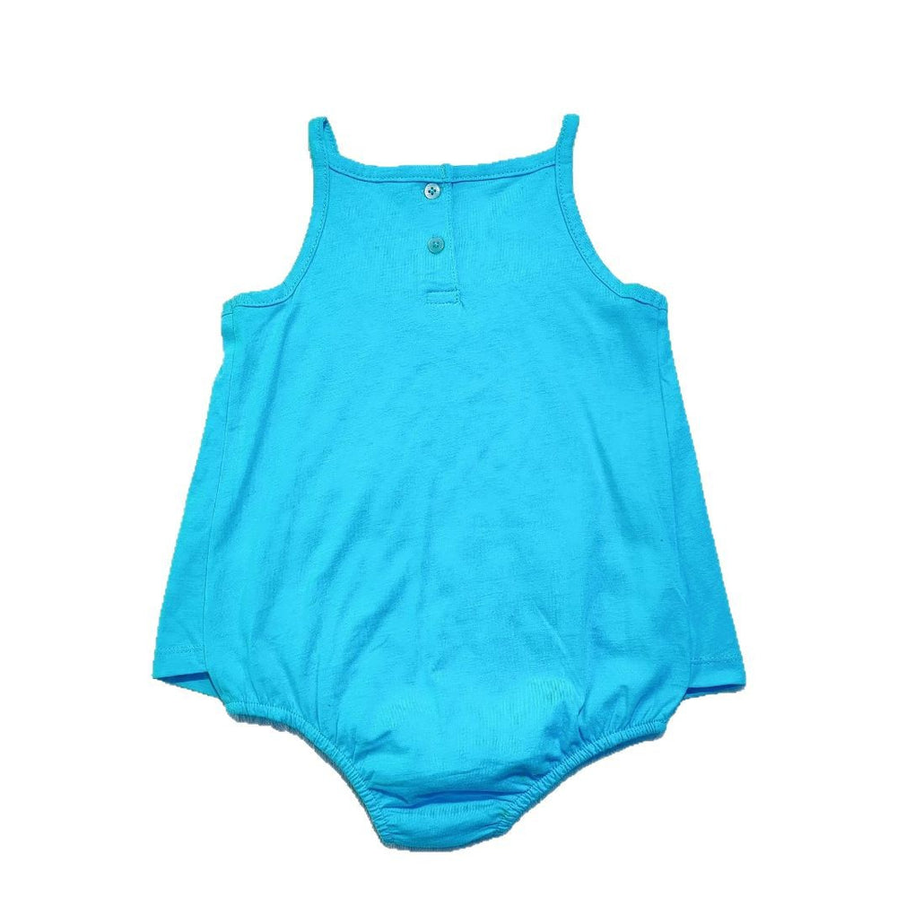Export original order pure cotton baby girl one-piece triangle summer sleeveless embroider lollipop new arrival category a romper