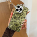 Line drawing mobile phone case suitable for iphone16/15pro apple 17max anti-fall vortex case wholesale anti-fall test