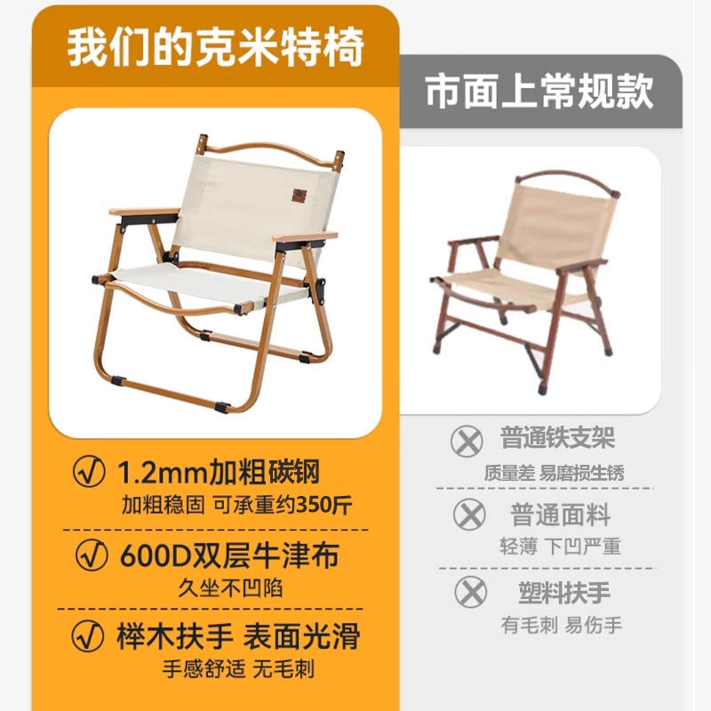 Outdoor foldable chair kermit chair portable ultra-light fishing picnic camping chair stool equipment supplies