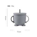 Gray sippy cup