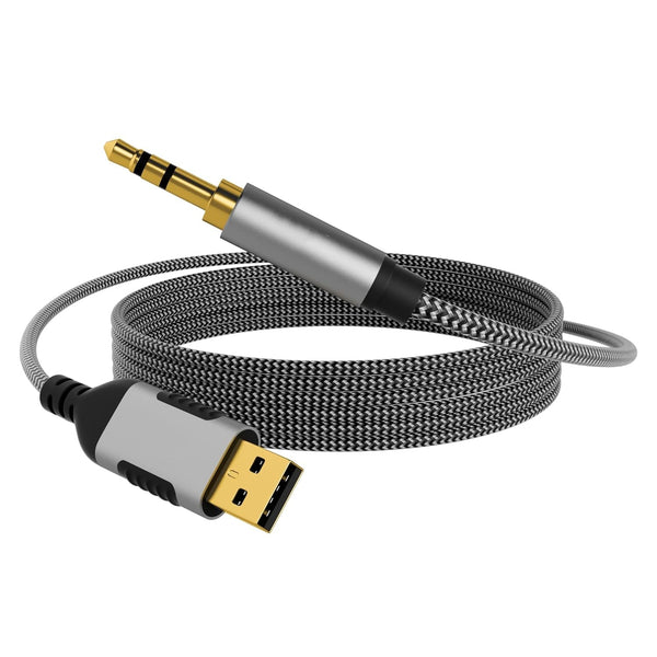 USB to 3.5mm audio cable desktop host laptop headset speaker adapter cable high fidelity aux