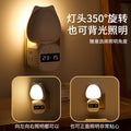 Smart voice control lamp multifunctional socket desk lamp all-in-one remote control for home bedroom bedside lamp night light