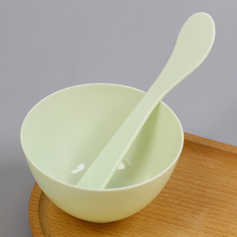 Beauty supplies diy spa mask tools plastic bowl mixing tools mask bowl stirring stick applicator spoon scraper
