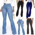 Ebay  speaker jeans women's fashion style hip lifting slimming look mop pants women's cross-border plus sizepants