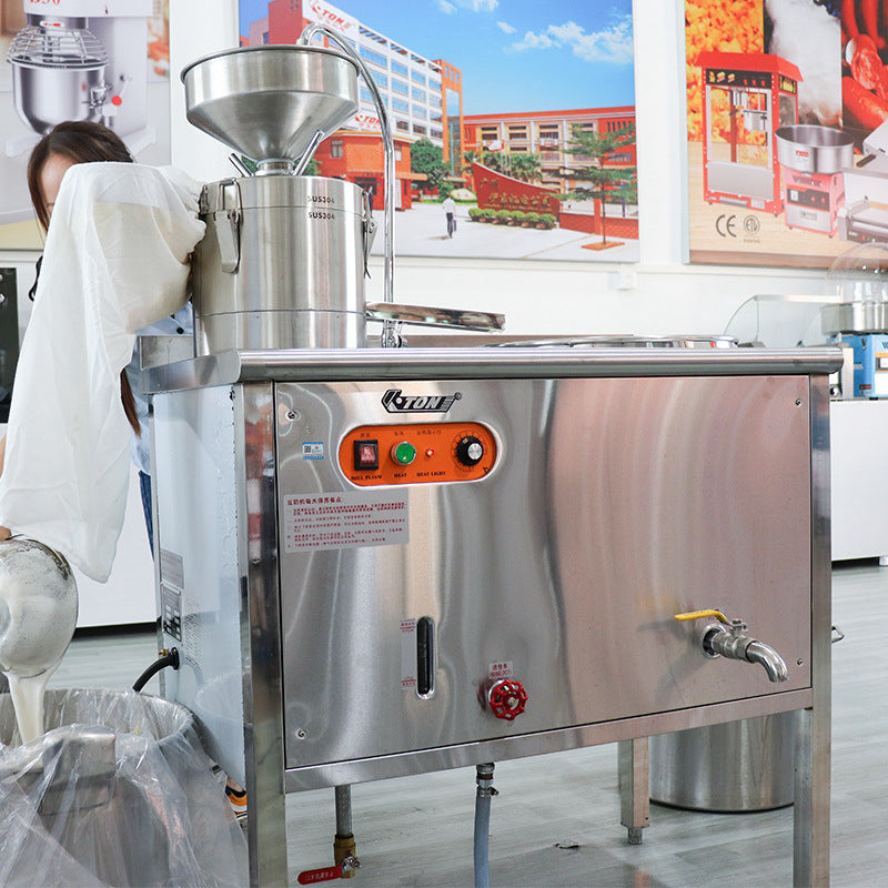 Yidong soy milk machine et-10g commercial electric soy milk machine tofu flower machine steam stone mill stainless steel breakfast large