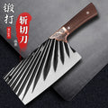 Longquan forged kitchen knife - household cleaver & slicing knife combo - sharp stainless steel chopping & slicing knife