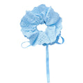 2026new arrival oversized pleated large intestine hair tie super fairy easiest for match double layer headband hair rope head flower hair accessories headwear trendy