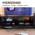 Tv cabinet solid wood floor-standing tv cabinet coffee table new chinoiserie long cabinet living room for homeaccessible luxury storage cabinet