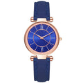 Amazon wishnew arrival belt watch women's colorful sun pattern quartz watchwomen watches