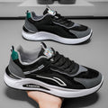 Men's spring casual shoes 2025 new leather running shoes non-slip athletic shoes men's waterproof anti-slip trendy shoes
