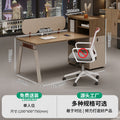 Saint li fashionable minimalist modern office desk employee workstation desk chair multi-person combination booth financial computer desk with