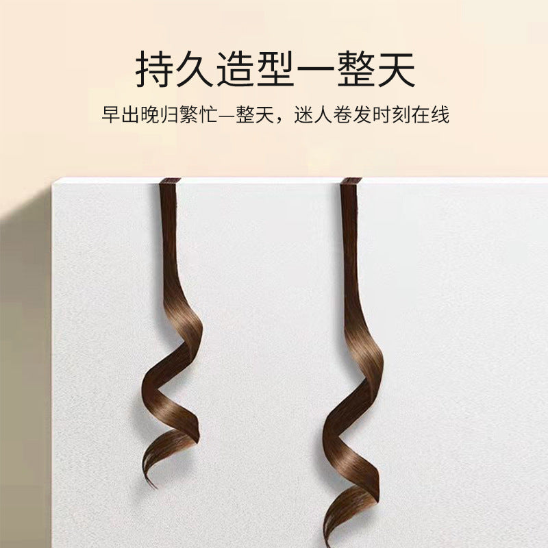 Curling iron 32mm large roll lasting shape does not hurt the hair lazy big wave water ripple egg roll 28mm curling hair artifact