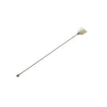 Cream white long (silver)