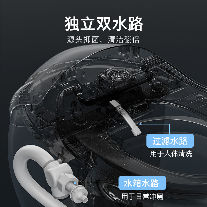 Smart toilet siphon integrated toilet sterilization no water pressure limit automatic toilet Chaozhou toilet wholesale