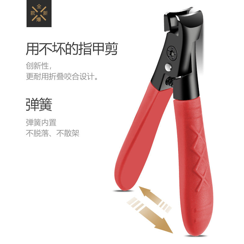 New product nail scissors large opening classyimport nail clippers single nail clippers large thick toenails special in stock