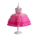 New arrival: gradient tulle tutu dress - girls' princess party dress, flower dresses for export