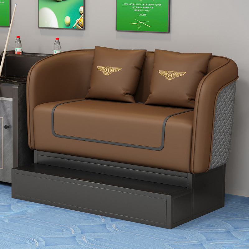 High-end billiard hall viewing sofa billiard room sofa table and chair self-service billiard room viewing elevated chair sofa coffee table