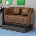 High-end billiard hall viewing sofa billiard room sofa table and chair self-service billiard room viewing elevated chair sofa coffee table