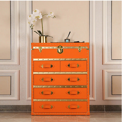 Factory direct american-style drawer storage cabinet - bedroom cabinet, living room furniture, chest of drawers, storage cabinet - available in three colors