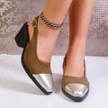 Baotou back hollow sandals 2026 summernew arrival thick heel mary jane shoes flats high heels color matching fashion style export
