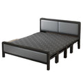 Folding bedfor homedouble iron frame bed with mattress rental house simple bed hard bed office lunch break bed single