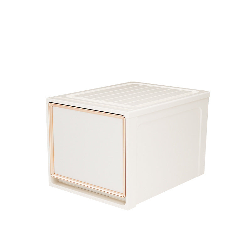 Drawer storage box Plastic locker Household clothes Underwear Clothing finishing Thickened large-capacity storage box
