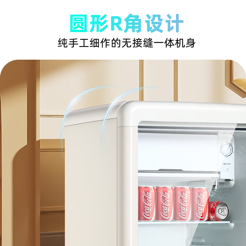 Chigo hotel mini fridge - compact refrigerator for living room, office, beverage, tea, and vintage-inspired ice bar