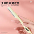 Customized sharp eyebrow razor oem professional eyebrow shaving razor imported blades beauty tools