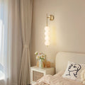 Creative modern minimalist nordic bedside wall lamp bedroom ambiance designer gourd living room background wall decorative light