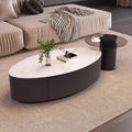 Nordic classyaccessible luxury italian for home coffee table combination modern casual normcore oval slate coffee table small household