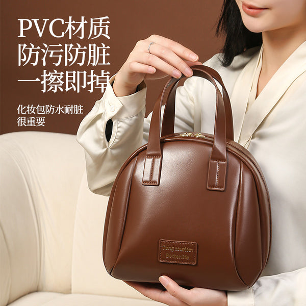 Cosmetics handbag New shell cosmetic bag Cosmetics storage bag Large capacity multi-functional toilet bag