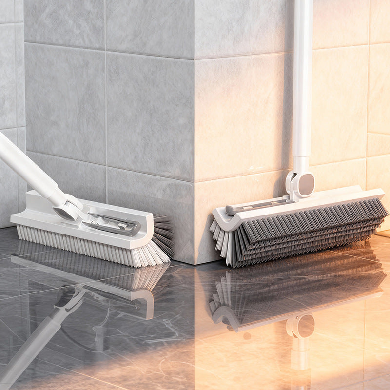 Floor seam bathroom floor brush dual-purpose long-handled floor brush toilet bathroom cleaning tile dead corners and gaps