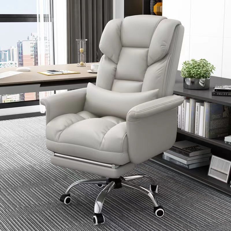 Home comfort ergonomic gaming chair with adjustable height, backrest, and lumbar support - perfect for business, office, and home use