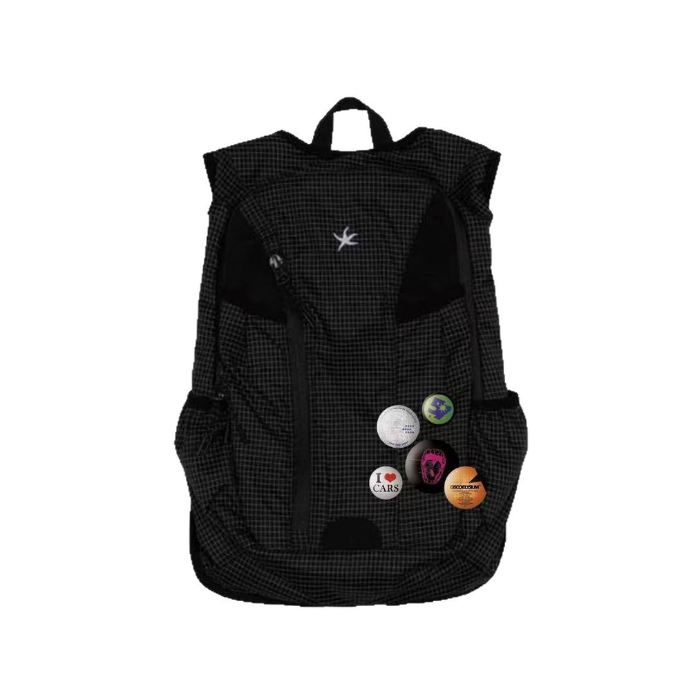 Korean new outdoor lightweight casual retro large capacity backpack - stylish, durable, and dirt-resistant