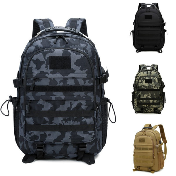 Wholesale New Outdoor Travel Backpack Camouflage Tactical Mountaineering Bag Anti-splashing Leisure Luggage Bag Backpack