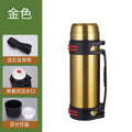 Large capacity stainless steel travel kettle 304 outdoor sports insulated hot and cold water bottle household thermos advertising gift