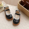 cross-border girls' princess shoes - new spring/autumn collection, chanel-inspired soft-soled flats for toddlers, kids' leather shoes, baby shoes